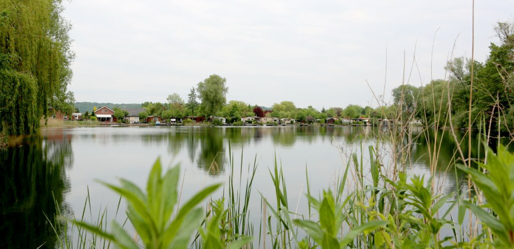 Water bij recreatiepark de markplas